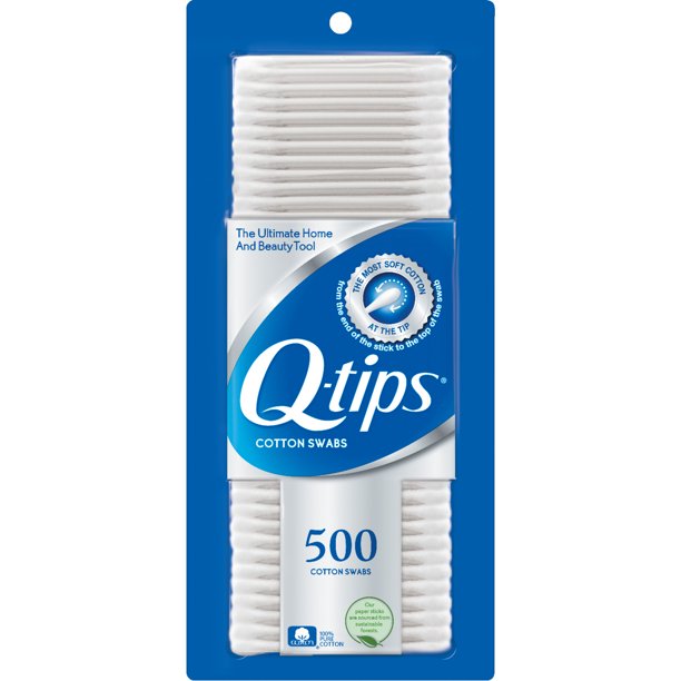 Q-tips Original Cotton Swabs 500 Count