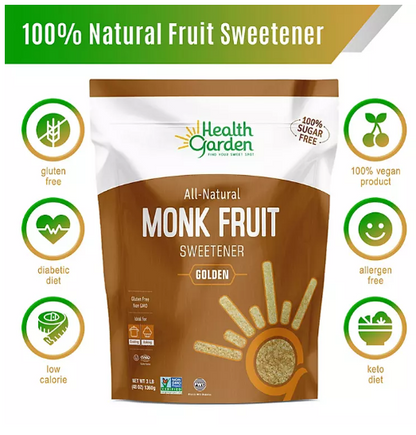 Health Garden Monk Fruit Golden Sweetener (3 lb.)(2 PK)