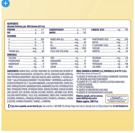 Enfamil NeuroProCare Infant Formula, Milk-based Powder with Iron (20.7 oz., 2 pk.)