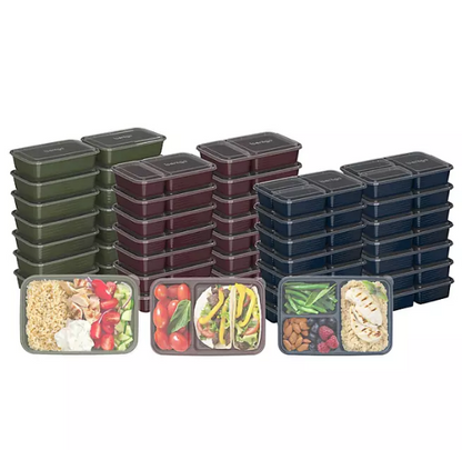 Bentgo 90 Piece Meal Prep Set (Assorted Colors)