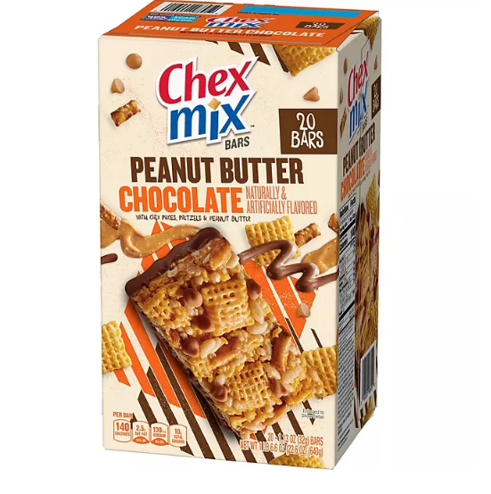 Chex Mix Peanut Butter Chocolate Treat Bars (20 ct.)