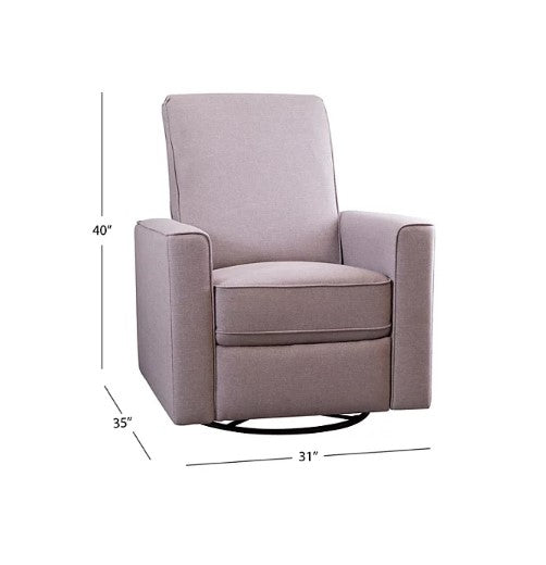 Langley Swivel Glider Recliner, Assorted Colors