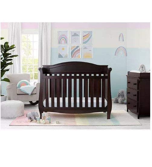 Delta Children Lancaster 4-in-1 Convertible Crib (Choose Your Color)