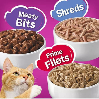 Purina Friskies Gravy Wet Cat Food, Variety Pack (5.5 oz., 60 ct.)