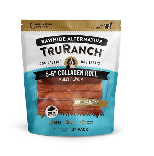 TruRanch Collagen 6" Bully Rolls, 24 ct.