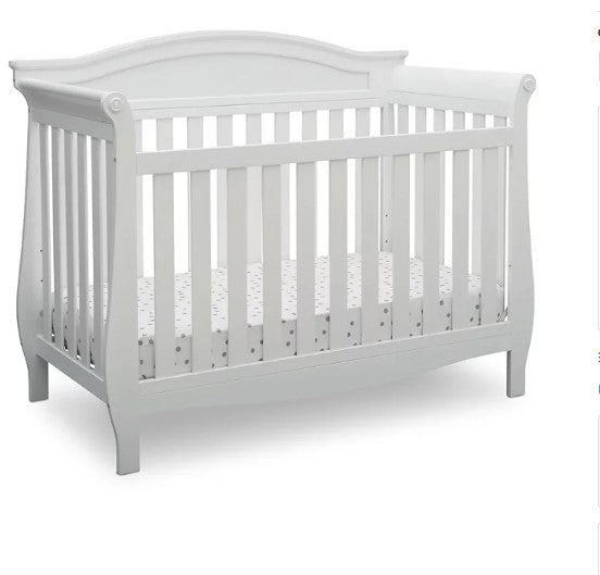 Delta Children Lancaster 4-in-1 Convertible Crib (Choose Your Color)