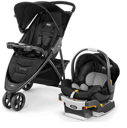 Chicco Viaro Travel System, Black