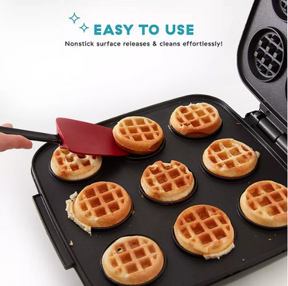 Delish By Dash Waffle Bite Maker (Assorted Colors)