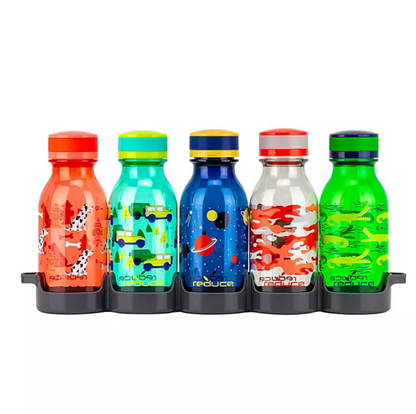 Reduce 14-oz. Kids WaterWeek, 5 Bottle Set (Assorted Colors)