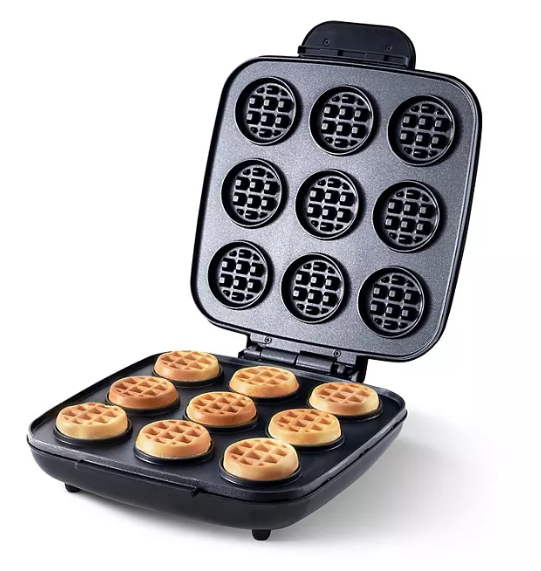 Delish By Dash Waffle Bite Maker (Assorted Colors)