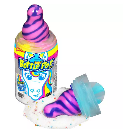 Baby Bottle Pop Original, Assorted Flavor Lollipops with Powdered Candy (0.85 oz., 20 ct.)