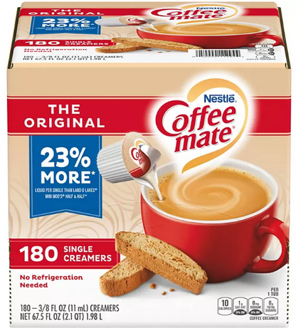 Coffee Mate The Original Liquid Coffee Creamer (180 ct.)