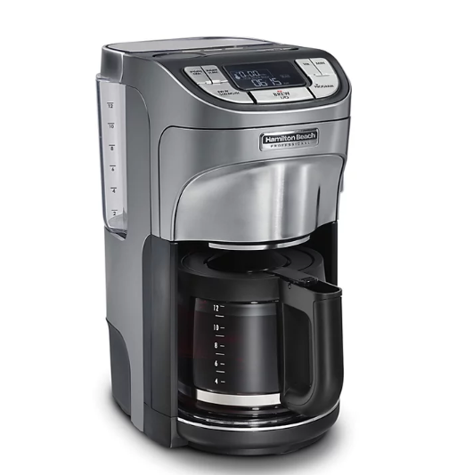 Hamilton Beach Professional Programmable Coffee Maker, 12 Cup Capacity, 49500