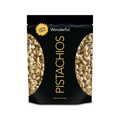 Wonderful Pistachios, Roasted Lightly Salted (48 oz.)