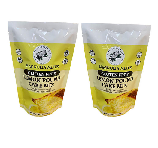 Magnolia Mixes Gluten-Free Pound Cake Mix, Lemon (2 pk.)