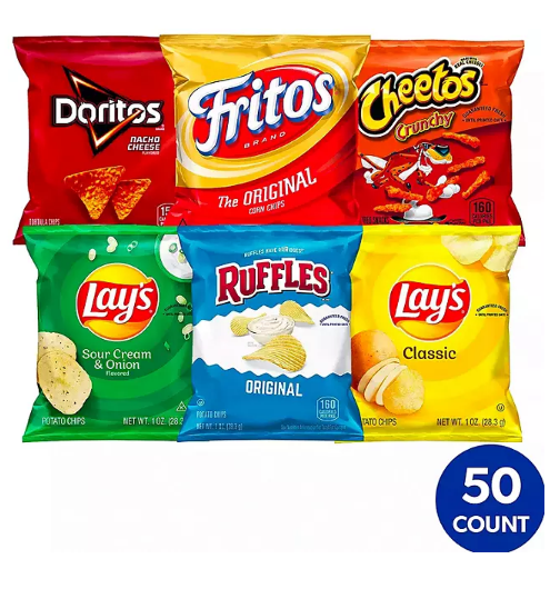 Frito-Lay Classic Mix Variety Pack (50 pk.)