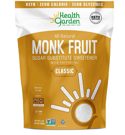 Health Garden Monk Fruit Sweetener (3 lb.)(2 PK)