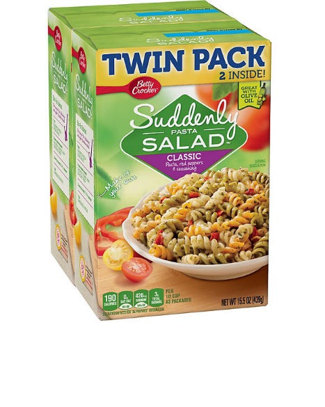 Betty Crocker Suddenly Pasta Salad, Classic Pasta Salad (4 pk.)