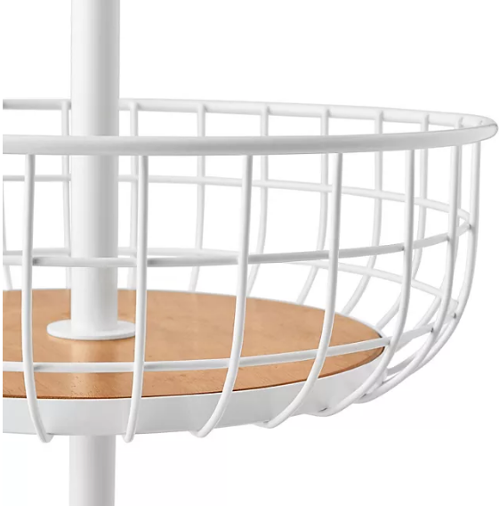 Member's Mark 2 Tier Wire Basket Stand (Assorted Colors)