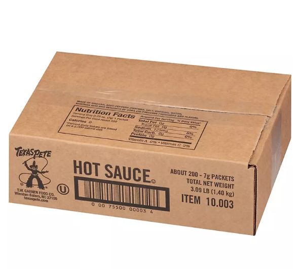 Texas Pete Hot Sauce (200 ct.)