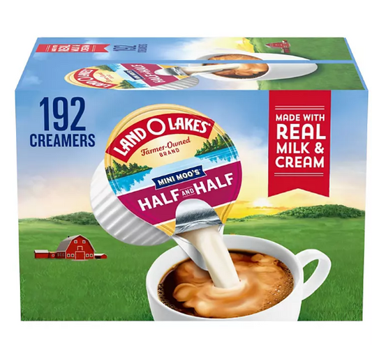 Land O'Lakes Mini Moo's Half and Half (192 ct.)