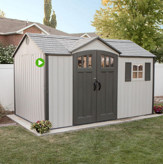 Lifetime 12.5' x 8' Outdoor Storage Shed