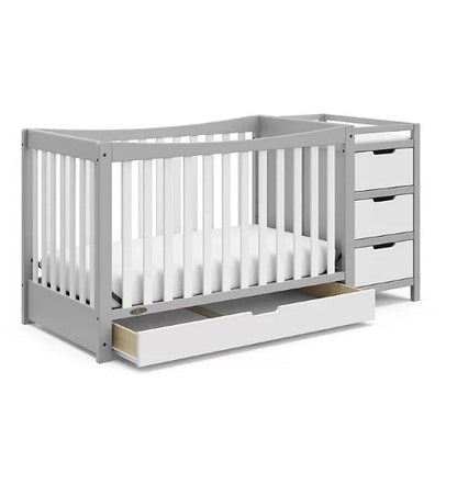 Graco Remi 4-in-1 Convertible Crib And Changer (Choose Your Color)