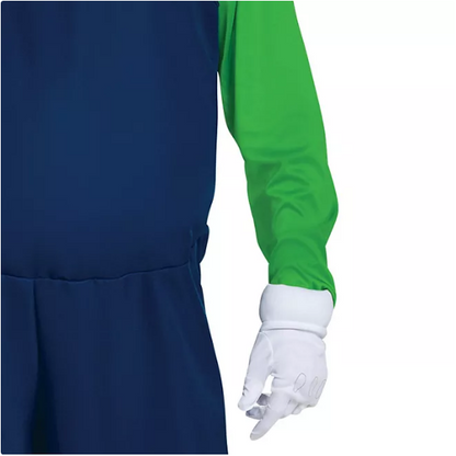 Disguise Luigi Deluxe Halloween Adult Costume (Assorted Sizes)