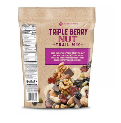 Member's Mark Triple Berry Nut Trail Mix (40 oz.)