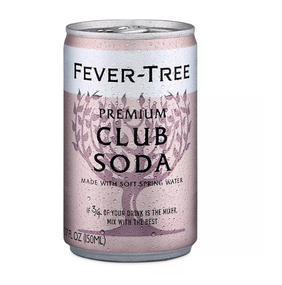 Fever-Tree Premium Club Soda (150 ml, 24 pk.)