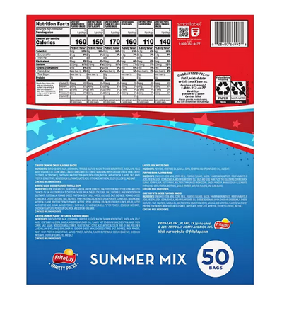 Frito-Lay Summer Mix Variety Pack (50 ct.)