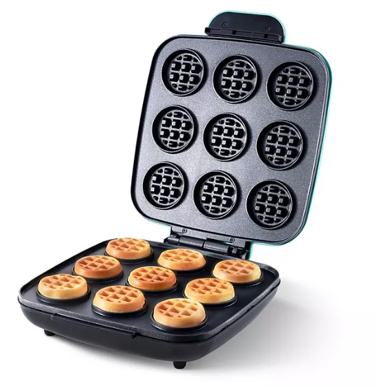 Delish By Dash Waffle Bite Maker (Assorted Colors)