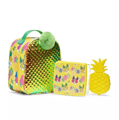 Fit + Fresh 3-Piece Novelty Insulated Lunch Bag Kit (Assorted Shapes and Colors)