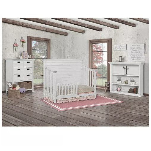 Evolur Waverly 5-in-1 Convertible Crib (Choose Your Color)