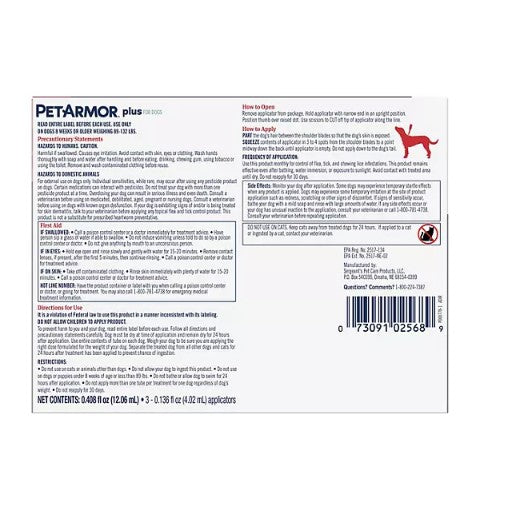 PetArmor Plus Capstar Flea & Tick Bundle for Extra Large Dogs, 89 - 132 lbs.