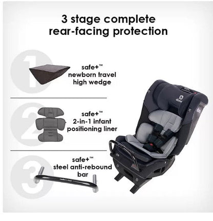 Diono Radian 3QX All-in-One Convertible Car Seat (Choose Your Color)