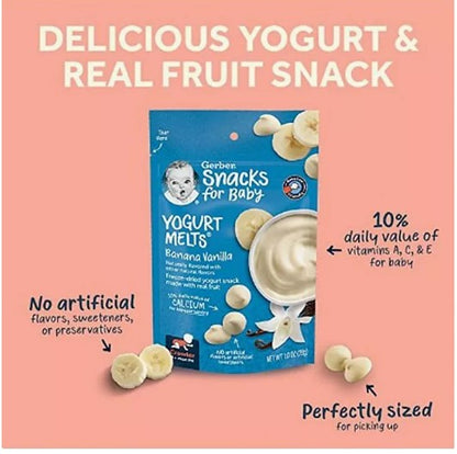 Gerber 2nd Foods Snacks for Baby, Variety Pack (9 ct.)