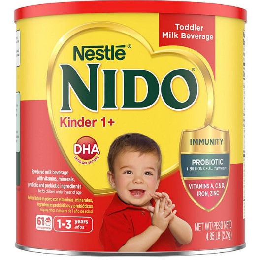 Nestle NIDO Kinder 1+ Toddler Formula (4.85 lbs.)