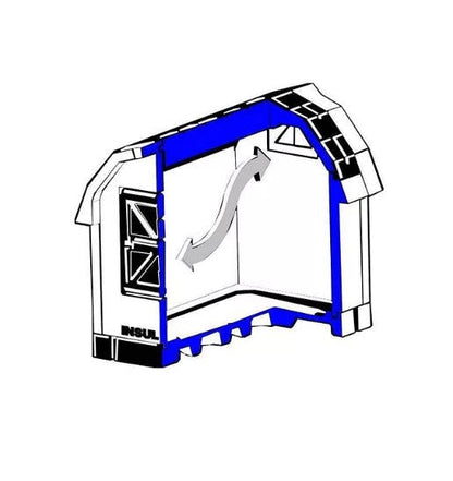 ASL Solutions Insulated Dog Palace (Choose Your Color)