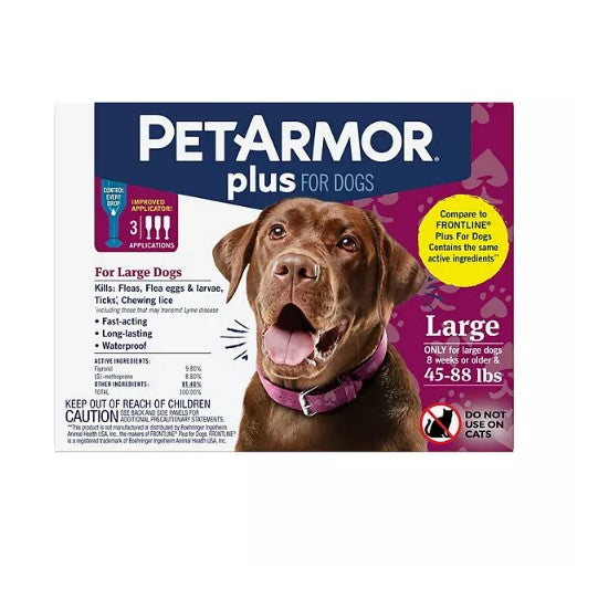 PetArmor Plus Capstar Flea & Tick Bundle for Large Dogs, 45-88 lbs.