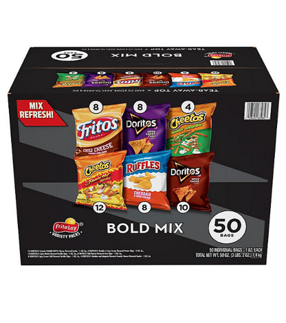 Frito-Lay Bold Mix Variety Pack (50 pk.)