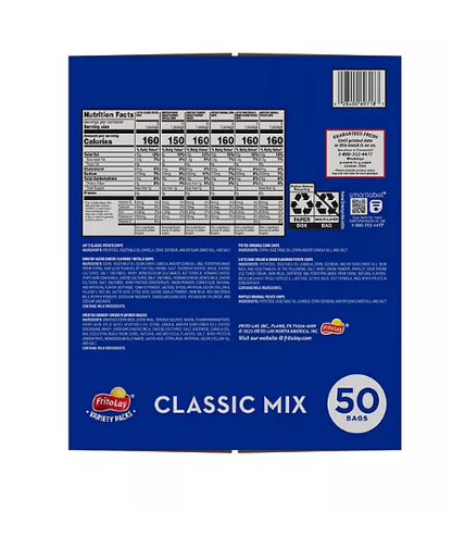 Frito-Lay Classic Mix Variety Pack (50 pk.)