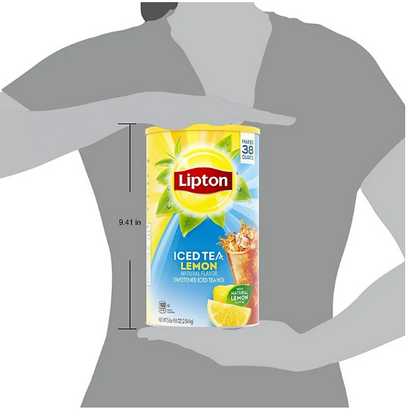 Lipton Sweetened Iced Tea Mix, Lemon (89.8 oz.)