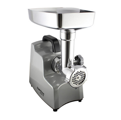 Chef's Choice Model 720 Meat Grinder with 3 Stainless Steel Grinding Plates and Sausage Stuffing Kit