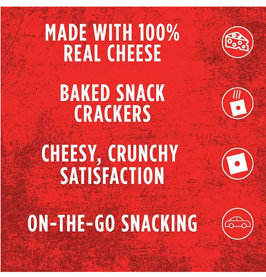 Cheez-It Baked Snack Cheese Crackers, Original (67.5 oz. box , 45 ct.)