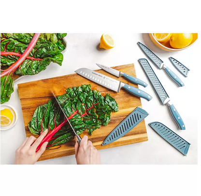 Schmidt Brothers Cutlery 10-Piece Knife Set (Assorted Colors)