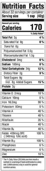 Post Honey Bunches of Oats with Crispy Almonds (48 oz.)