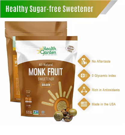 Health Garden Monk Fruit Golden Sweetener (3 lb.)(2 PK)