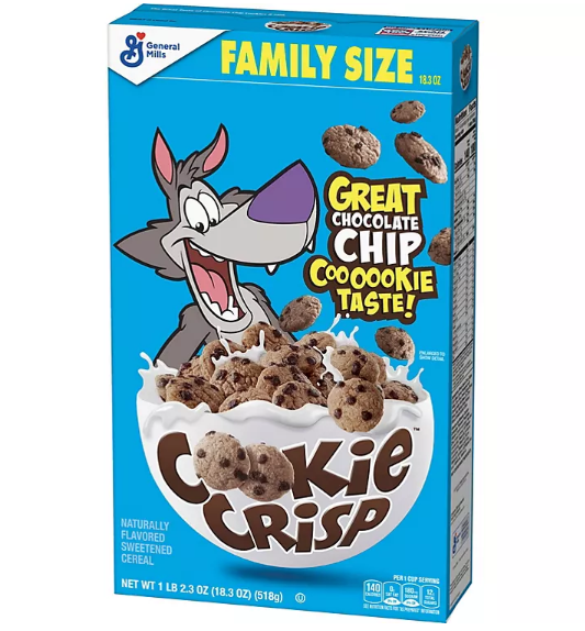 Cookie Crisp Cereal, Chocolate Chip Cookie (2 pk.)