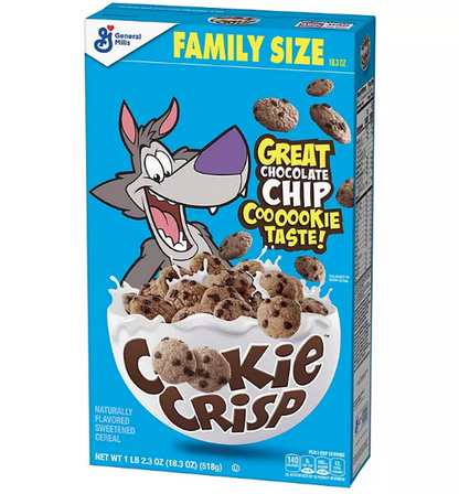 Cookie Crisp Cereal, Chocolate Chip Cookie (2 pk.)